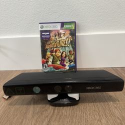 Kinect Adventures Xbox 360 + Kinect Sensor Bundle Tested Working