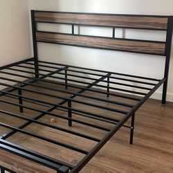 King Size Bed Frame $50