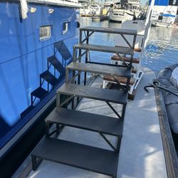 Tall Dock Steps 