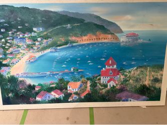 painting Avalon Bay Catalina
