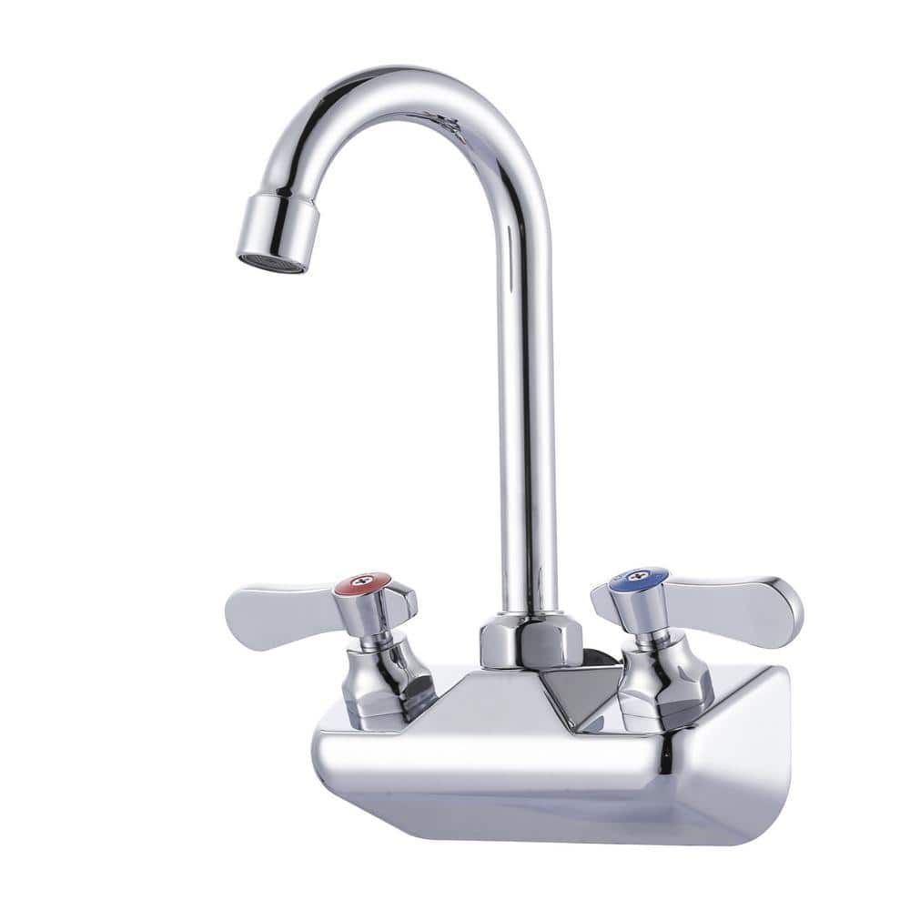Wall Mount Double Handle Commerical Kitchen Standard Kitchen Faucet