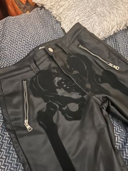 Guapi Men’s Stacked Leather Jeans