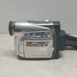 Part Only JVC GR-D250U Mini DV Video Camera Camcorder With  Battery UNTESTED