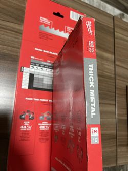 MILWAUKEE BAND SAW BLADES 44-7/8 THICK METAL