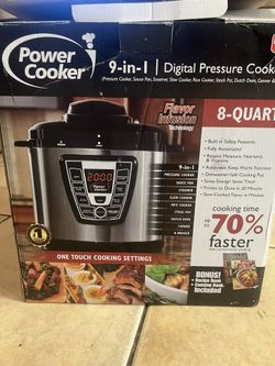 9-in-1 Pressure Cooker Brand New $40