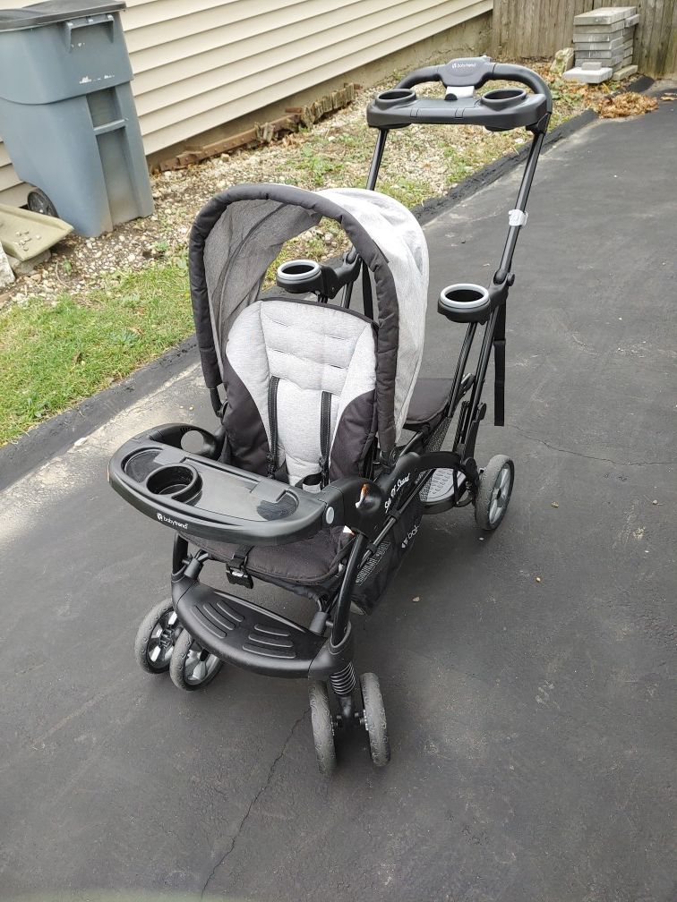 Baby Trend Sit n Stand double baby stroller