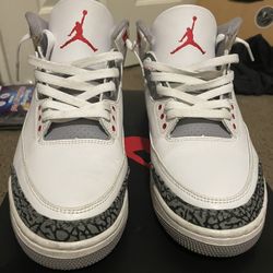 Jordan Fire Red 3’s