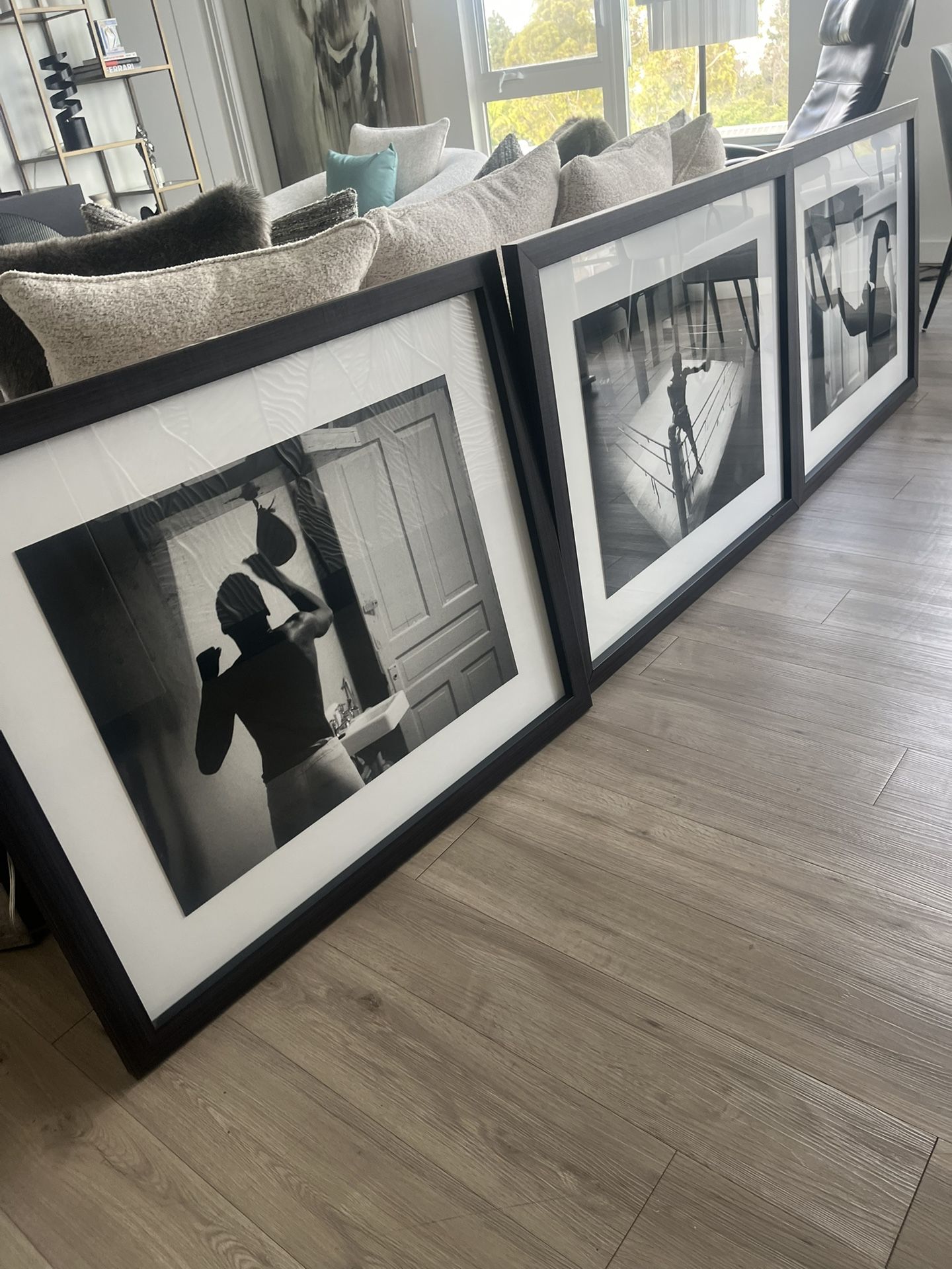 Very nice framed boxing art work 