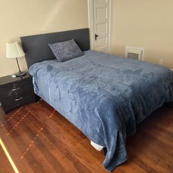 Mattress + Frame + Box Spring (Only 2 Months Old) – Must Pick Up by Thursday