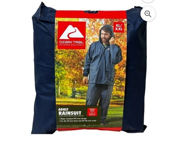 Men XL/XXL rain suite