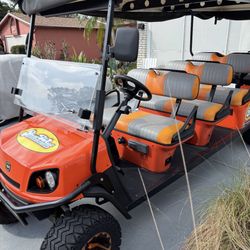 2019 8 Passenger GAS CUSHMAN GOLF CART