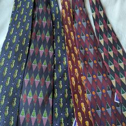 6 New Christmas Necktie  ( Each $5)