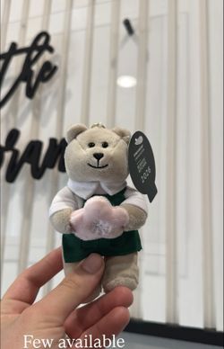 Starbucks Bear Bag Charm / Key Chain