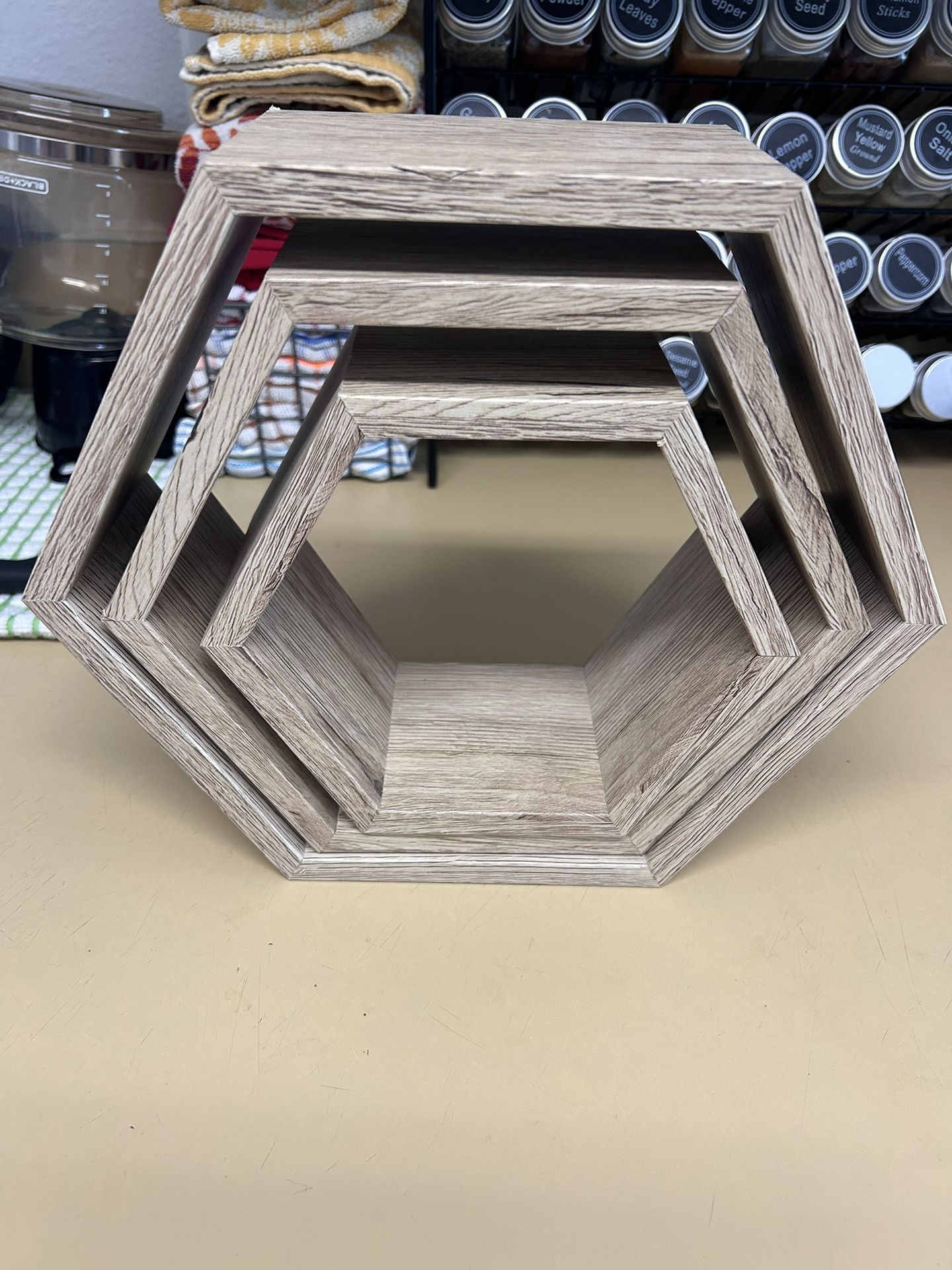 Hexagonal Shelves
