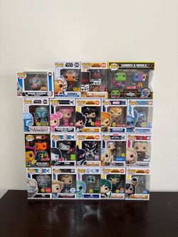 Funko pops for sale $10 each