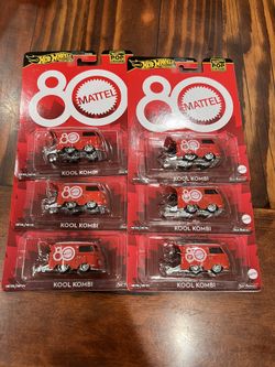 Hotwheels Kool Kombi 80th Mattel Anniversary