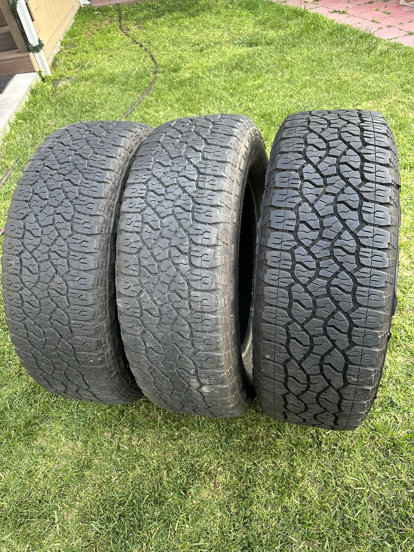 LT275-65-R20” Goodyear Wrangler Tires