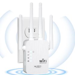 WiFi Extenders Signal Booster for Home Long Range Up to 9789 sq. ft & 40 Devices, WiFi Extender Signal Booster, Internet Booster, Long Range WiFi Exte