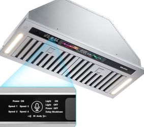 BRANO Stainless Steel Insert Range Hood