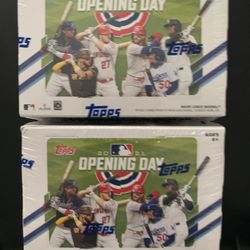 2021 Topps Opening Day Blaster Box Factory Sealed Brand New Baseball Cards