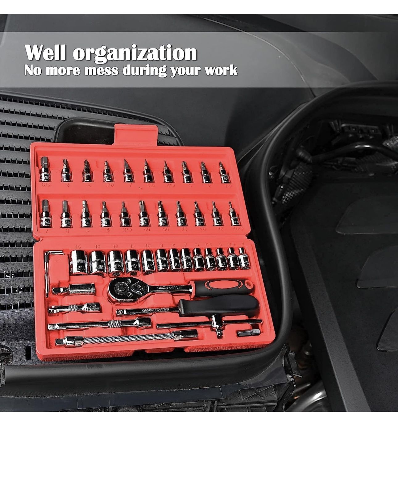 46 Pcs Hand Tools
