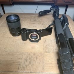 Sony Zv e10 camera and Tamron 17-70mm Lens
