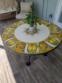 Hand Painted Table