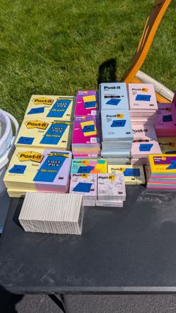 3M post it notes pads all kinds and different prices