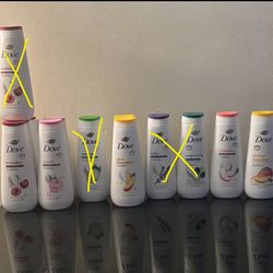 Dove body wash