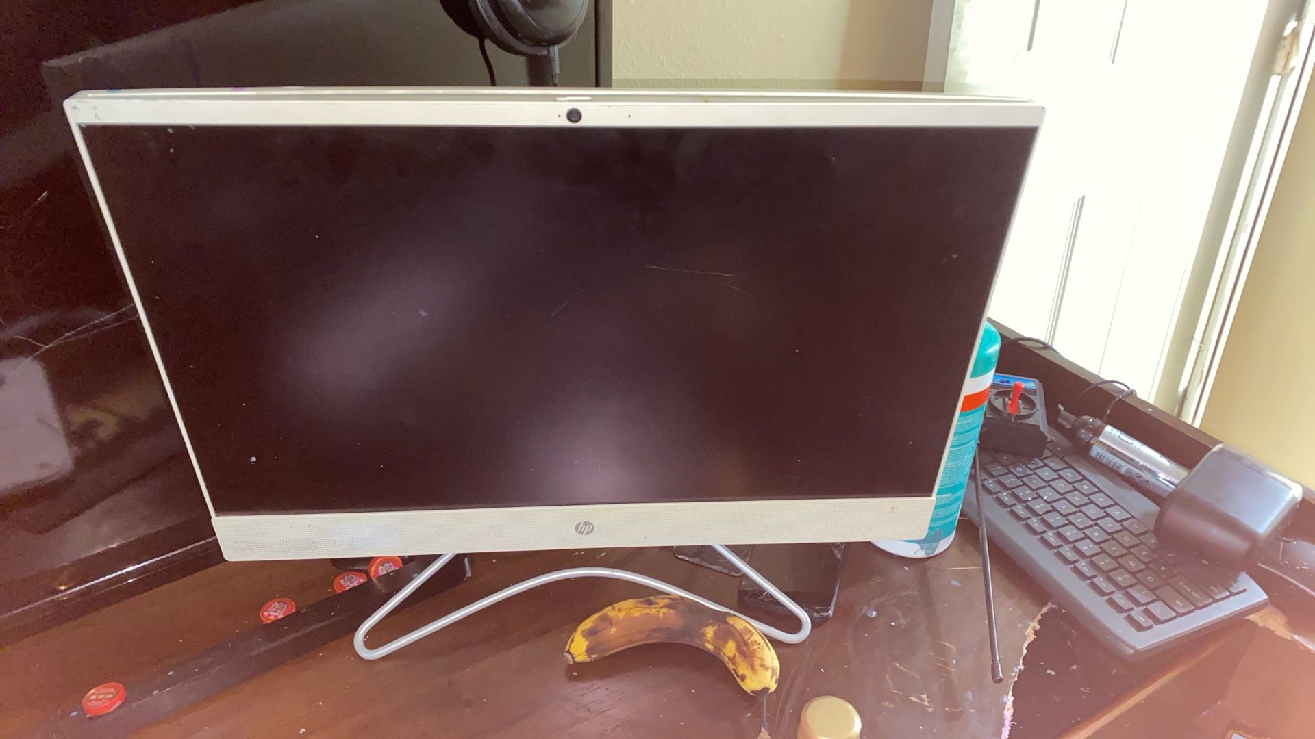 Hp monitor with keyboard and mouse 