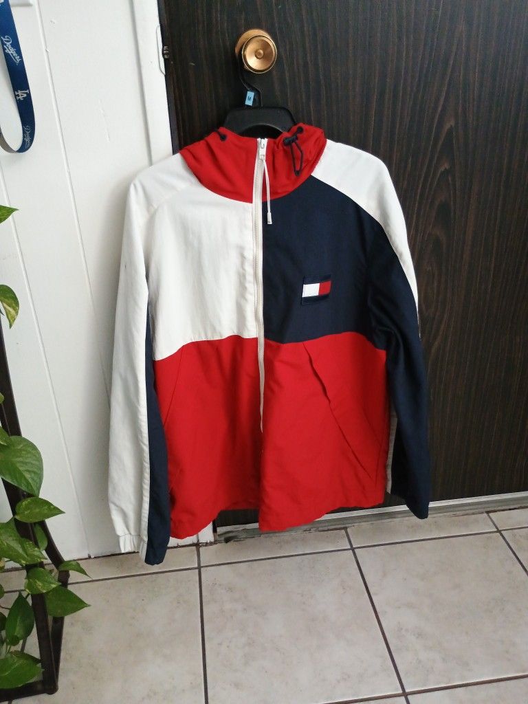 Tommy Hilfiger Men's Windbreaker (Medium)