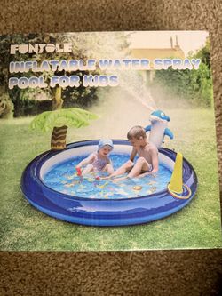 Inflatable pool for kids