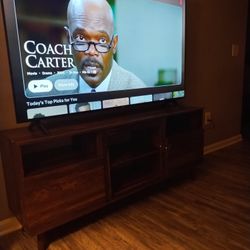 Roku TV And TV Stand 