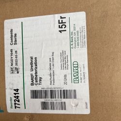 Barn urethral catheterization Tray