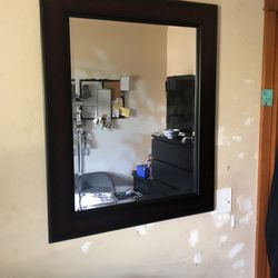 Wood Mirror