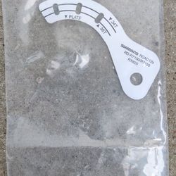 SHIMANO Dura-Ace Di2 RD-R9250 Guide Wheel Adjustment Gauge Y3GK89600 B Tension