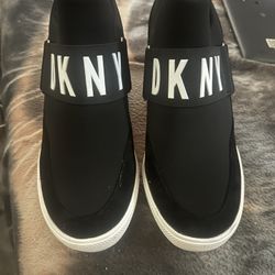 Donna Karin High Top Wedge Sneakers - Size 8 - Used - Like New