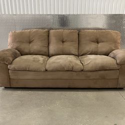 Sofa King Comfortable Gently Used Brown Sofa Couch For Sale! Free Local Delivery!
