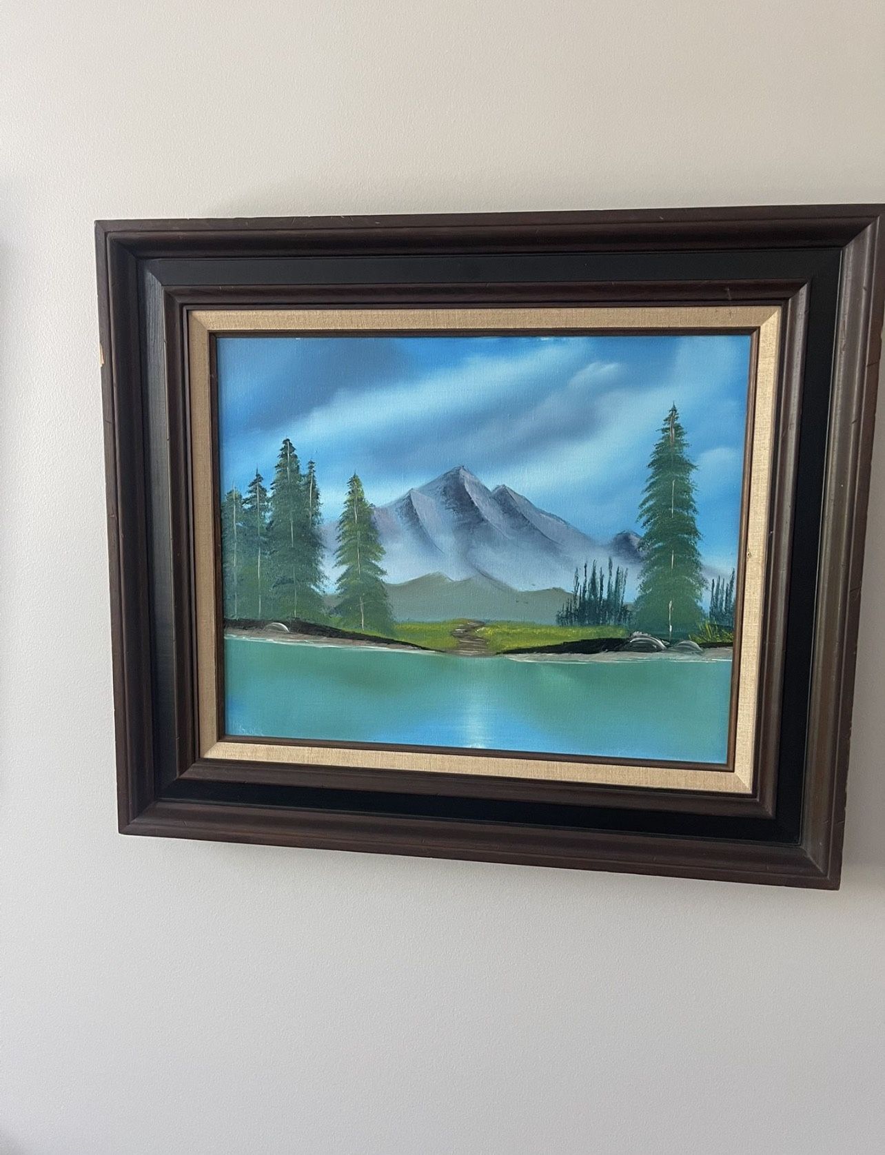 Framed Original Painting