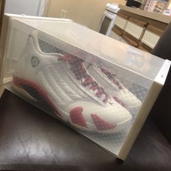 Retro Jordan 14s FIRE RED