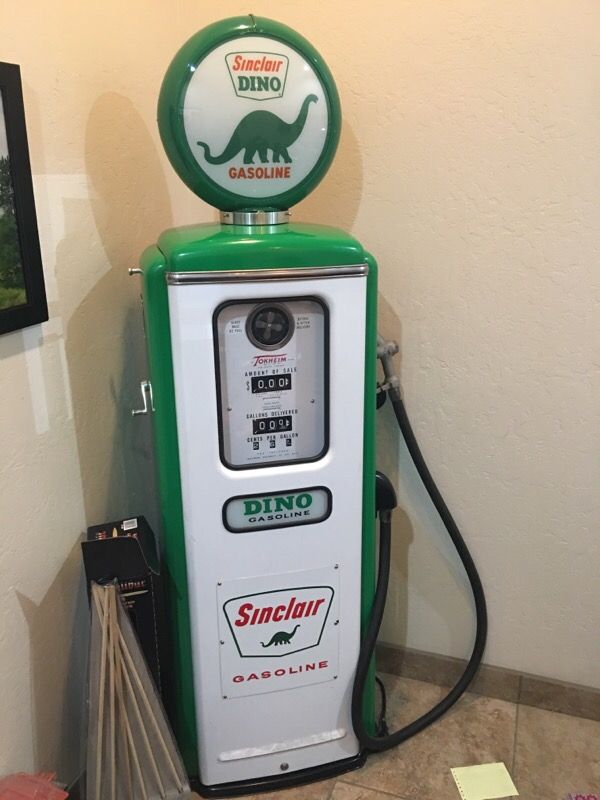 50s gas pump fuel pump vintage