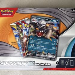 Mabosstiff Ex Showcase Pokemon Cards 