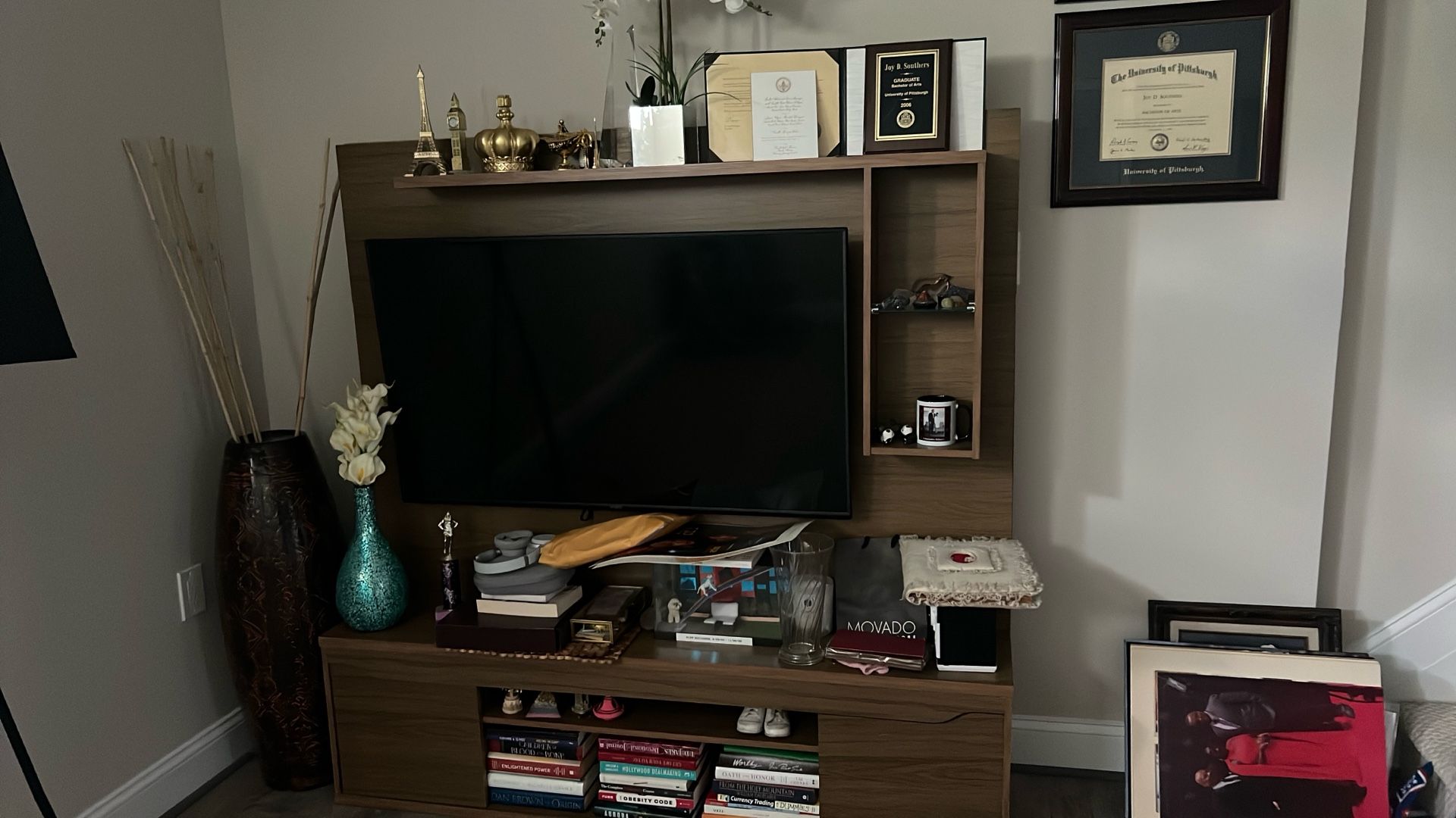 TV Stand And Vizio TV