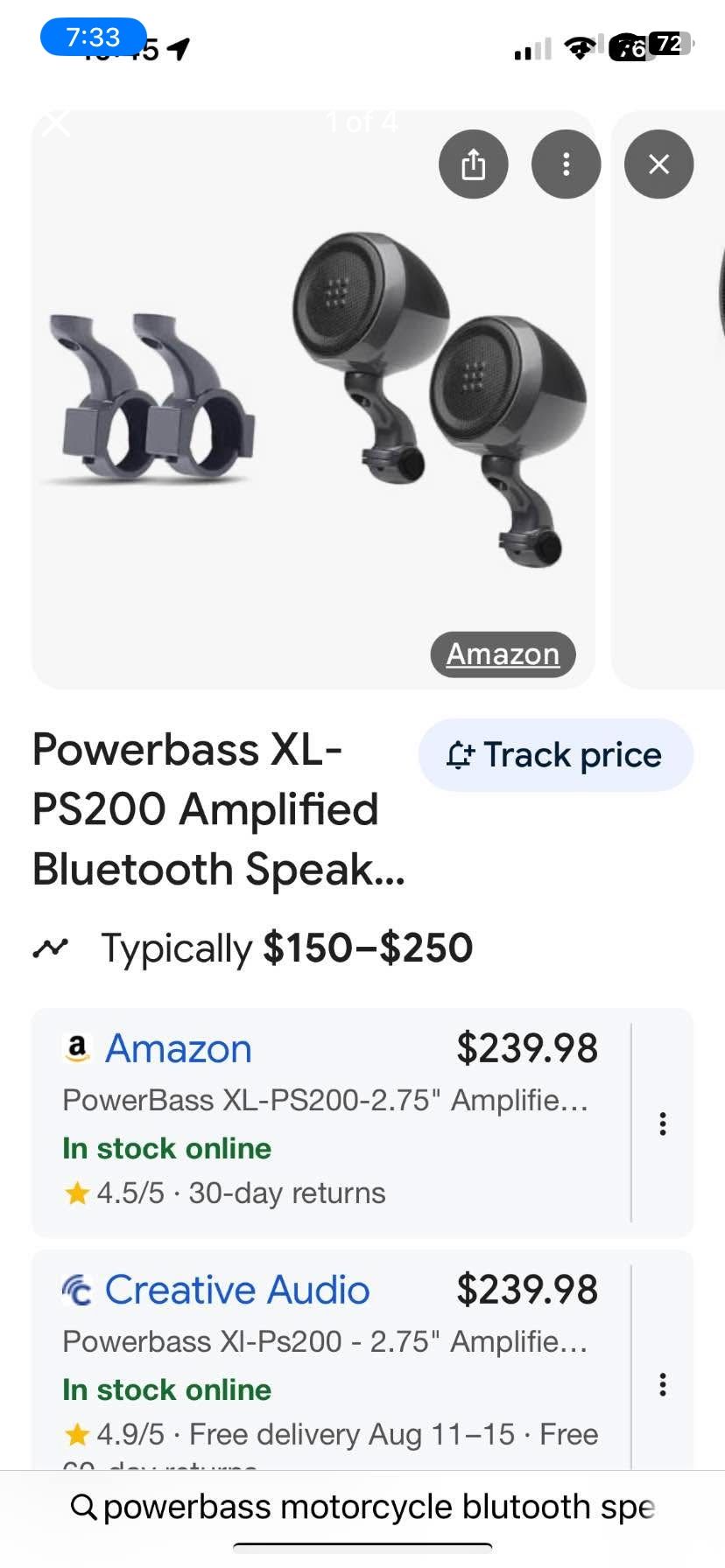 Bluetooth Speakers For Boat, Motorcycle, Bike