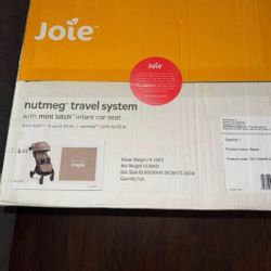 Joie Nugmet Travel System Stroller With Mint Latch Infant Car Seat