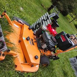 Mint Bagger 48 In Scag Belt Drive Walk Behind Mower 