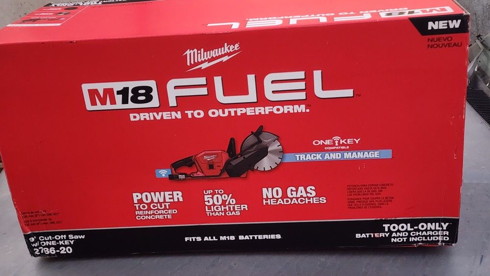 Milwaukee M18 Fuel 9" Cut Off Saw NEW IN THE BOX