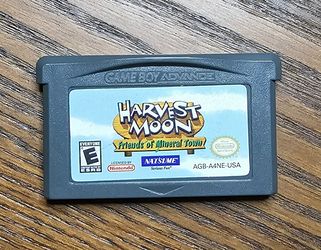 Harvest Moon Friends of Mineral Town Nintendo Gameboy Advance