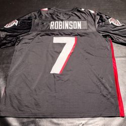 New Bijan Robinson #7 Atlanta Falcons Jersey Mens M Black Fanatics NFL Proline NFLPA w/ no tags.