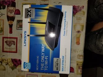 Internet router linksys